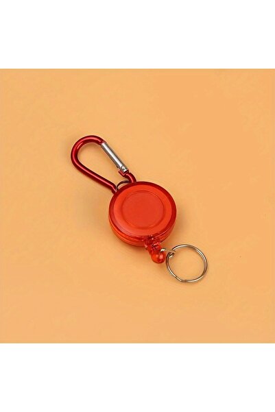 Choice حامل شارة قابل للتخصيص باللون الأحمر مع مشبك سهل السحب - مصنوع من سبائ...