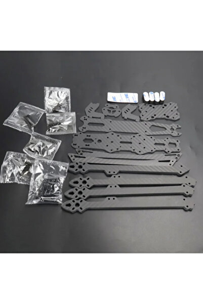 Choice طقم إطار طائرة بدون طيار من نوع H مصنوع من ألياف الكربون 3K، طراز MARK...