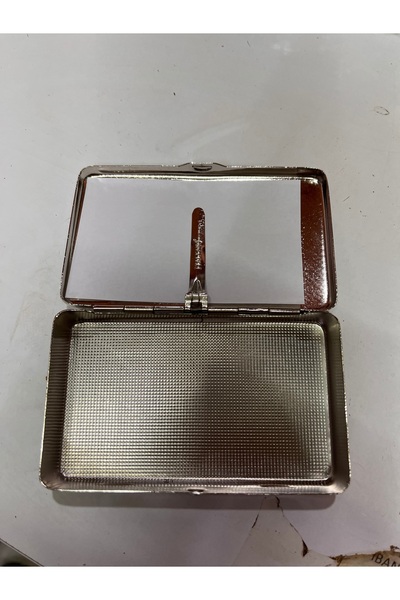 Boylutobacco Orta boy tütün tabakası gümüş renk