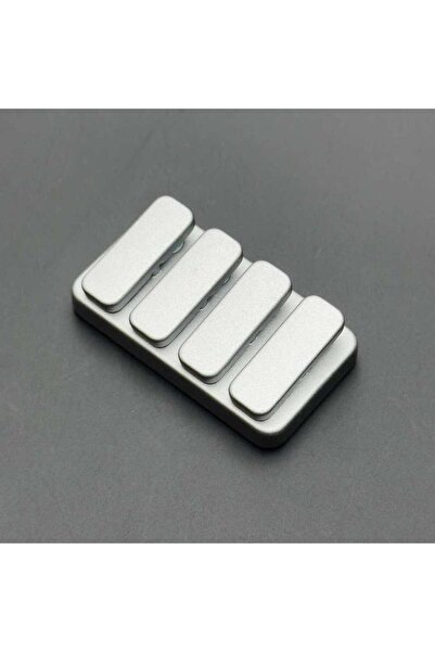 Choice1 مفتاح بيانو فضي من سبائك الزنك، لعبة انزلاقية معدنية لتخفيف التوتر، م...