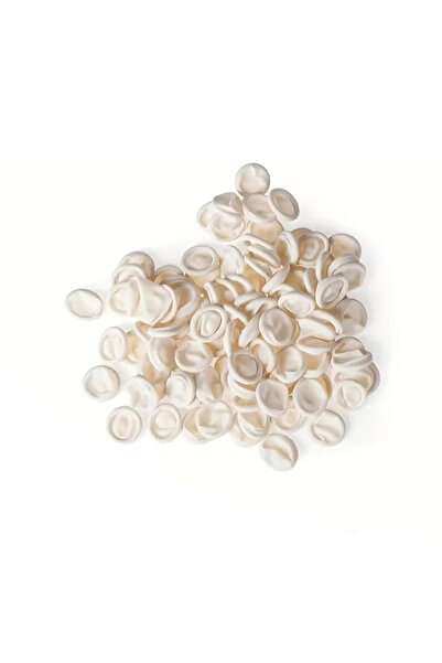 Choice قفازات بيضاء للاستخدام مرة واحدة - 100 قطعة - متينة، مضادة للانزلاق، م...