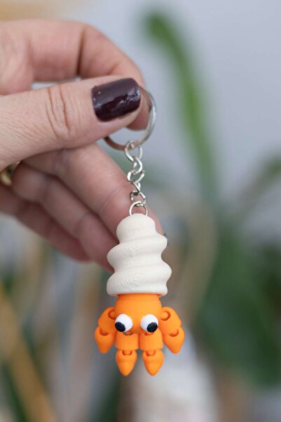 Modello Craft Articulated Octopus Keychain |   Movable Articulated |   Flexib...