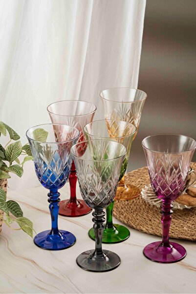 crystalhome Set of 6 Coffee Side Water Glasses