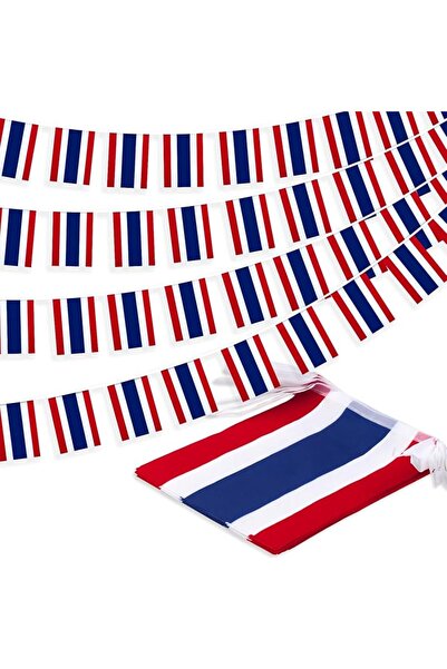 Choice 1pc Thailand 5M/20 Flag Thailand String Flag Pennant Banner, Small Min...
