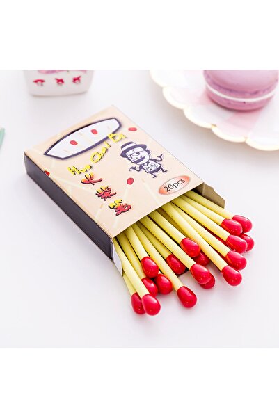 Choice 15 قطعة من أقلام الحبر الجاف المبتكرة على شكل أعواد ثقاب كروية الشكل، ...