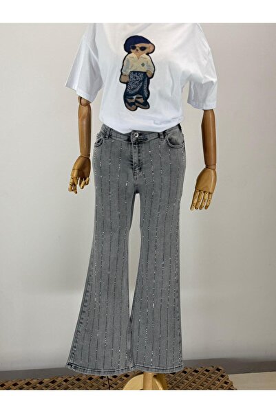 JOOQSTORE Stone Flared Pants