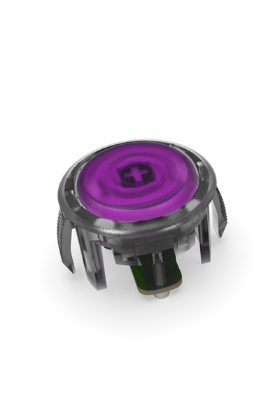 Choice أزرار بانك وركشوب PWS Blaze Spark باللون الأرجواني، 16 قطعة (14 قطعة 2...