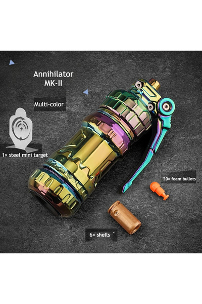 Choice لعبة قاذفة قنابل يدوية صغيرة متعددة الألوان من سبيكة معدنية، لعبة لتخف...