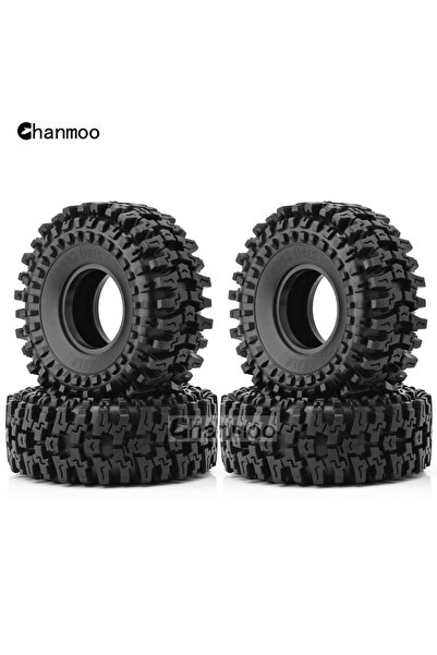 Choice 4 قطع من إطارات الزحف مقاس 1.9 بوصة، إطارات طينية لسيارات التحكم عن بع...