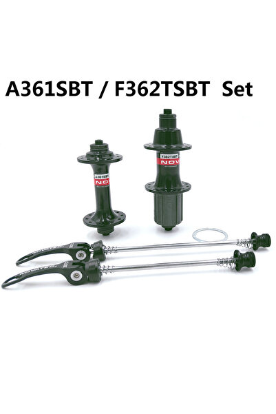 Choice مجموعة محاور دراجات نوفاتيك للطرق A361/F171/F362 ذات 32 فتحة، محور أما...