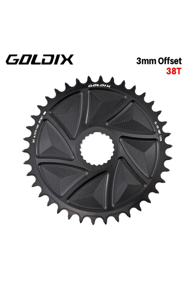 Choice SH 38T GOLDIX تركيب مباشر لسلسلة AERO ذات أسنان عريضة وضيقة، مصنعة بتق...