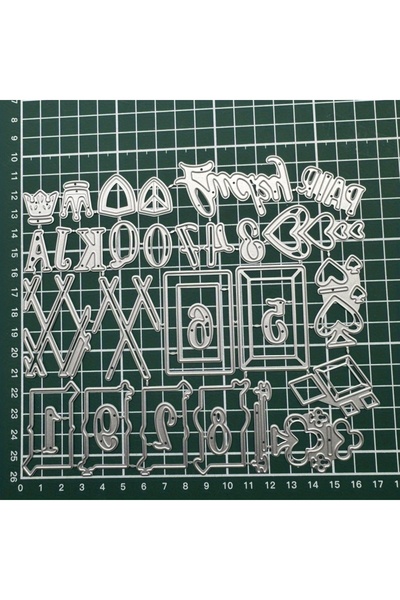 Choice WL1931 Card Set Metal Cutting Dies for DIY Scrapbooking Card Making St...