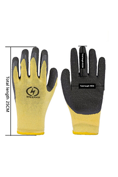 Choice زوج واحد من قفازات عازلة للكهرباء 400 فولت، مقاس واحد، قفازات حماية أم...