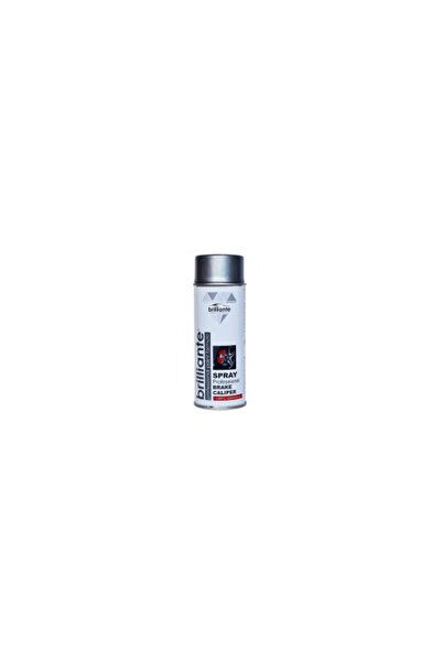 BRILLIANTE Silver Spray Paint For Brake Calipers (Ral 9006) 400Ml