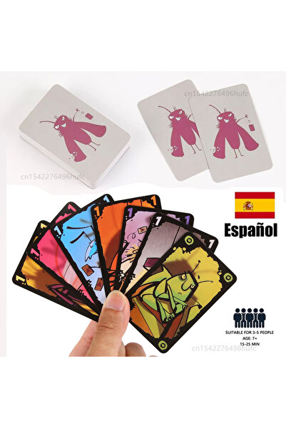 Choice Spanish Version The Moth Cheats Card Game For Adults Children Enough B...