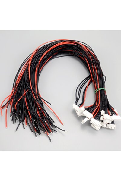 Choice 5 قطع - 5 خلايا 50 سم - 5 قطع، 1-8 خلايا، 50 سم، 22AWG، سلك توصيل شاحن...