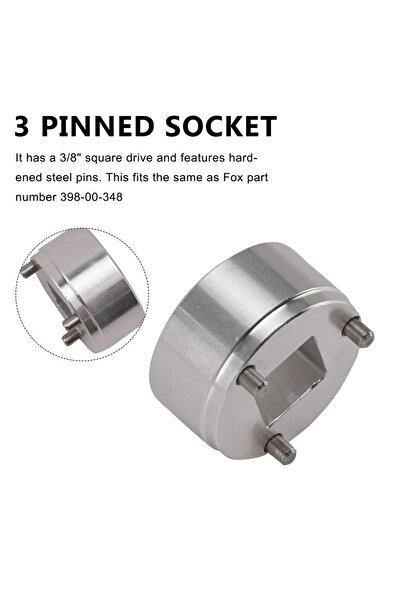 Choice أداة فك شوكة توبتينغ لإزالة المكبس الداخلي ذي الثلاثة دبابيس من فوكس س...