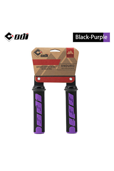Choice RG98-أسود-بنفسجي ODI RG98 مقابض دراجة جبلية مانعة للانزلاق، غطاء مقود ...