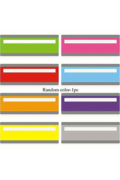 Choice Random color 1pc Colorful Reading Guide Strips - Ideal for Classroom a...