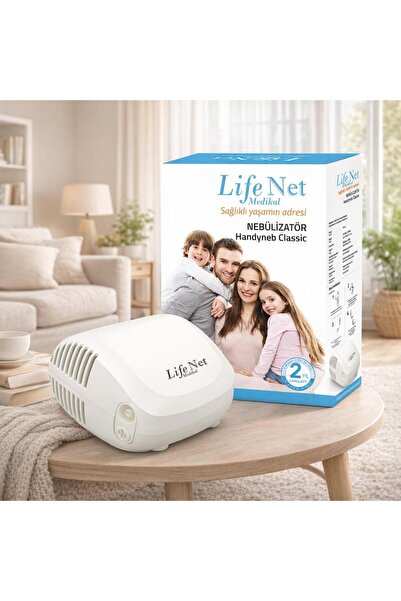Life Net Medikal Kompresörlü Nebulizatör Cihazı Buhar Makinası Handyneb Classic