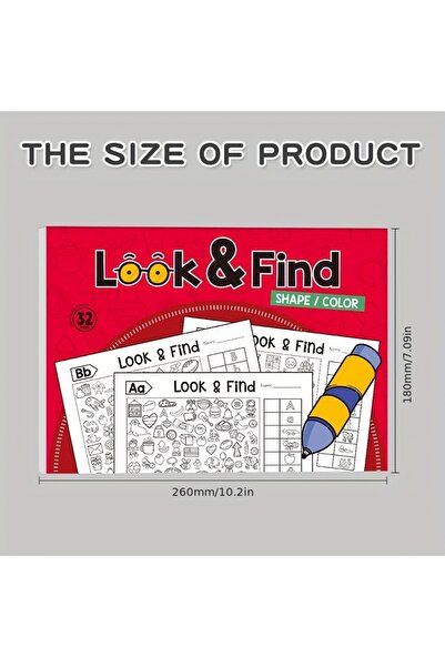 Choice1 كتاب ألعاب البحث التفاعلي للأطفال من ريد تايب - يُعزز مهارات الدماغ و...