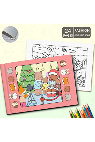 Choice كتاب تلوين متعدد للأصدقاء المريحين للكبار بنمط جريء وسهل للاسترخاء، كت...