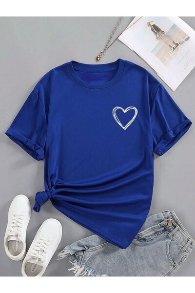 Gollinger ΠΑΙΔΙΚΟ T-SHIRT ΜΕ ΚΑΡΔΙΑ - T-SHIRT με λαιμόκοψη