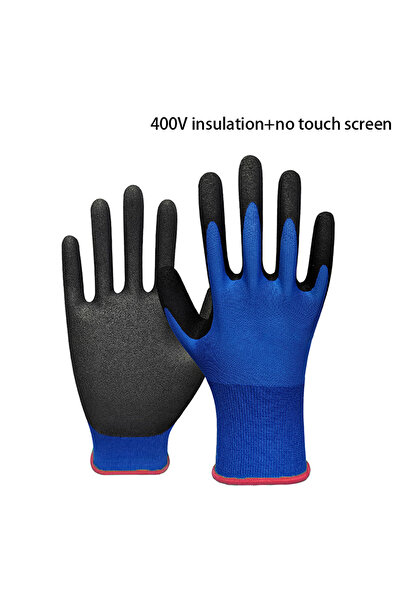Choice قفازات عازلة فائقة الرقة للكهربائيين تتحمل جهد 400 فولت/500 فولت، عازل...