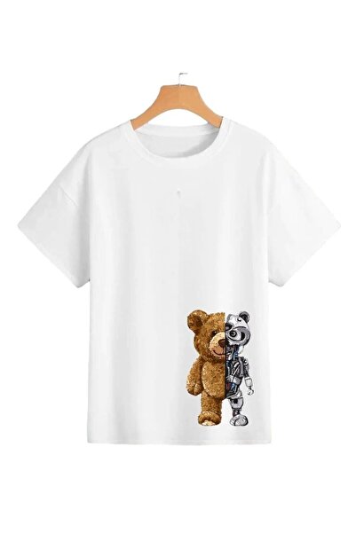 Gollinger TRICOU PENTRU COPII CU IMPRIMARE ROBOTIC BEAR - TRICOU CU GULER ROT...