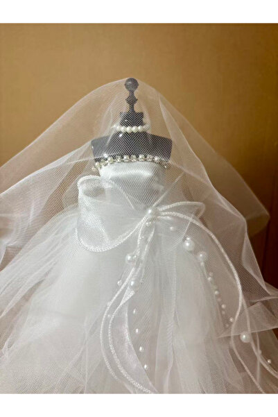 Choice فستان زفاف أبيض صغير بطول 26 سم، مناسب لتزيين حفلات زفاف الدمى، هدية م...