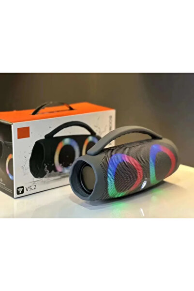 Choice مكبر صوت بلوتوث عالي الطاقة بقوة 100 واط، رمادي اللون، مزود بإضاءة RGB...