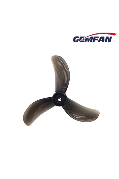 Choice مروحة Gemfan سوداء 1608، 1.5 مم، 4 أزواج/8 قطع، 40 مم، 3 شفرات، 1608 P...