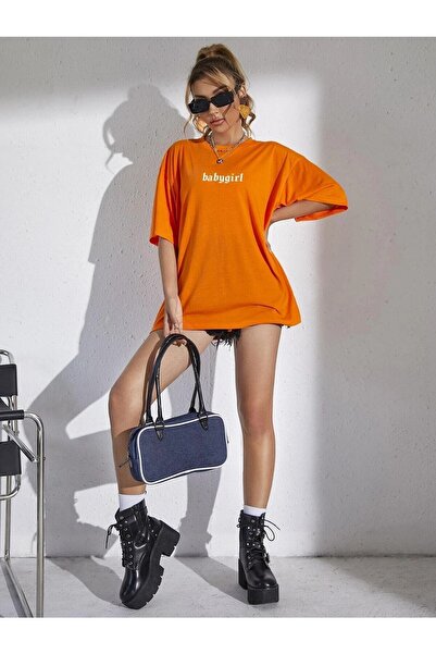 Gollinger Oversize εμπριμέ μπλουζάκι