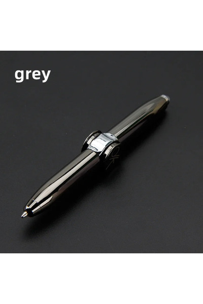 Choice قلم دوار متعدد الوظائف لتخفيف الضغط، مزود بإضاءة LED، قابل للدوران، مز...