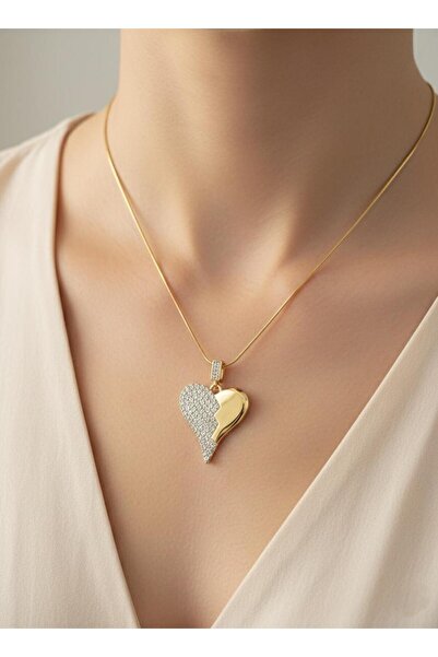 Stilbenim الصلب القلب نموذج قلادة