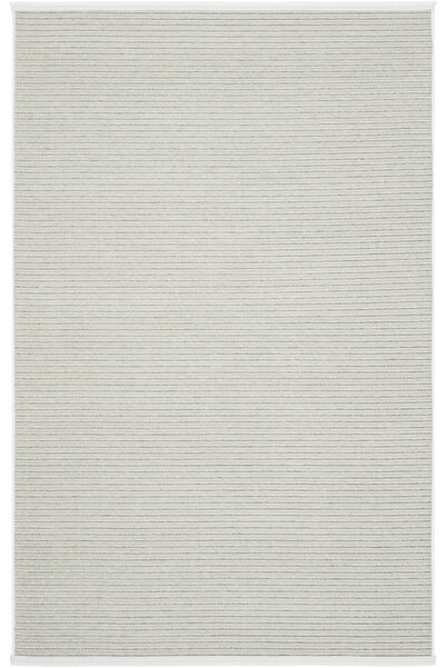 Cool Halı Marcos Krem Rengi Düz Renk Makinede Yıkanabilir Kaymaz Taban Dokuma...