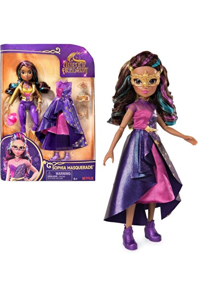Unicorn Academy Papusa - Sophia Masquerade, 24 cm
