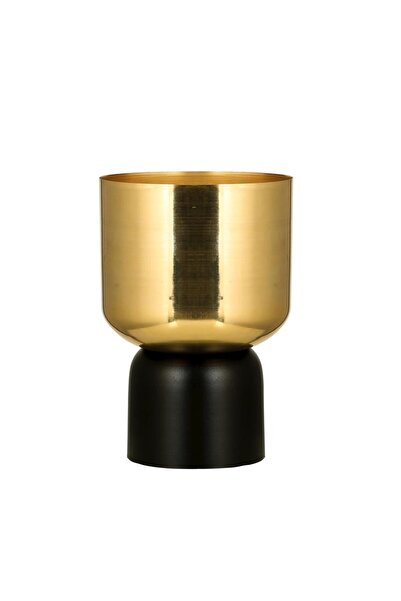 Vitale Gold Black Vase Small 24*24*36 cm Ak.Jb0208