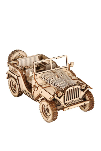 Choice WHITE 3D Puzzle Diy Wooden Toy Car Assembly Model For Adult Birthday H...