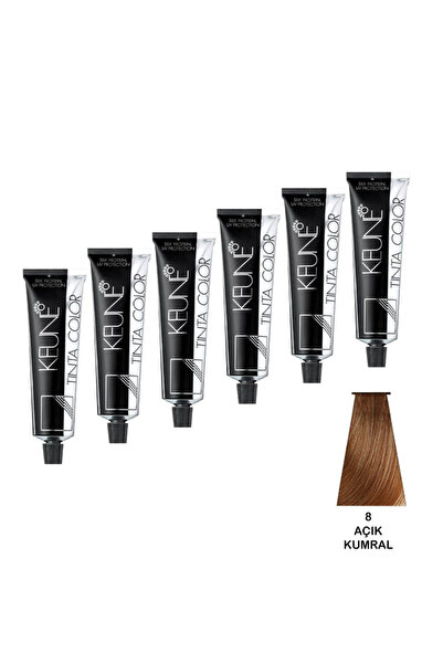 Keune Tinta Color Saç Boyası 60 ml - 8 Açık Kumral 6 Adet
