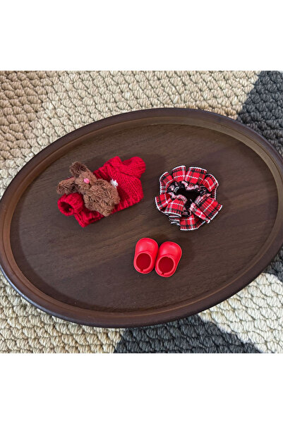 Choice no doll C For CRYBABY Vacation Mode On Love Sweater Dress Red Dress Po...