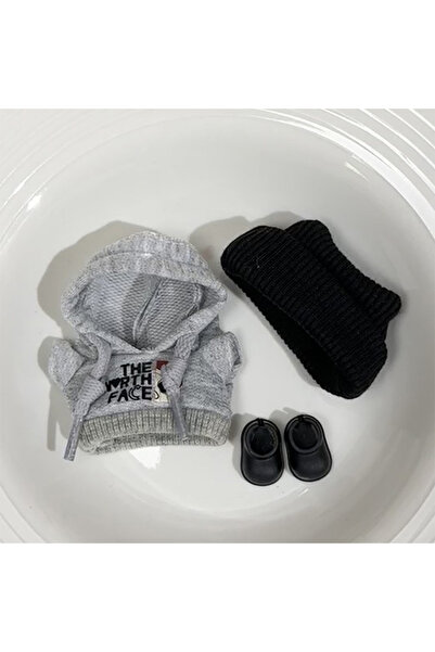 Choice طقم ملابس جديد مكون من 3 قطع لدمية ميني لابوبو 4.0 القطيفة، بدون دمية،...