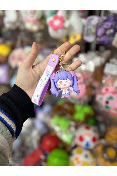 EyER Shoping Breloc pentru fete anime violet