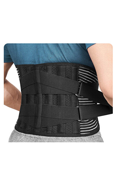 Choice L black 1pcs Breathable Anti-Skid Lumbar Support Belt Lower Back Brace...