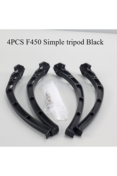 Choice 4 قطع عجلات هبوط ثلاثية القوائم سوداء وبيضاء عالمية للطائرات الرباعية ...