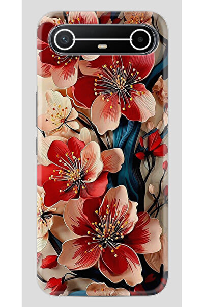 TECNO Spark Slim 5G (KM9) Kılıf Baskılı Desenli Yüksek Korumalı Silikon Kapak...