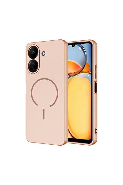 Nezih Case Redmi 13C Uyumlu Magsafe Sarj Özellikli Hafif Tasarım Şık Kapak