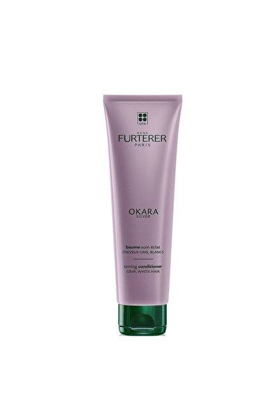 Rene Furterer Balsam tonificant Okara Silver pentru păr grizonat, alb sau blo...