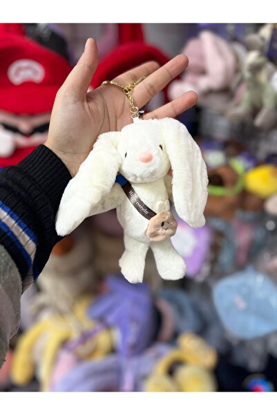 EyER Shoping Giant size vip quality cute rabbit keychain white