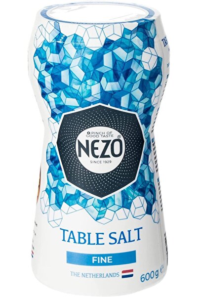 NEZO زجاجة ملح طعام ناعم 600 غرام